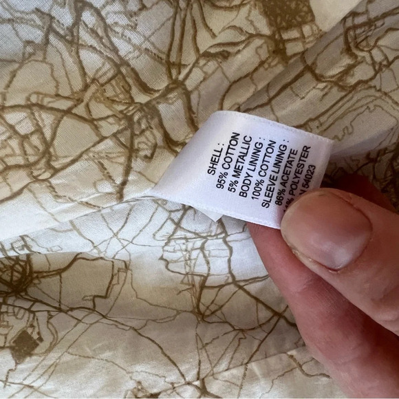 Banana Republic Beige Short Trench Coat | Petite M - Picture 3 of 8